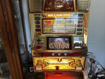 Million God Pachislo Slot Machine - Japanese Arcade Game - Fully Functional, Great Condition
