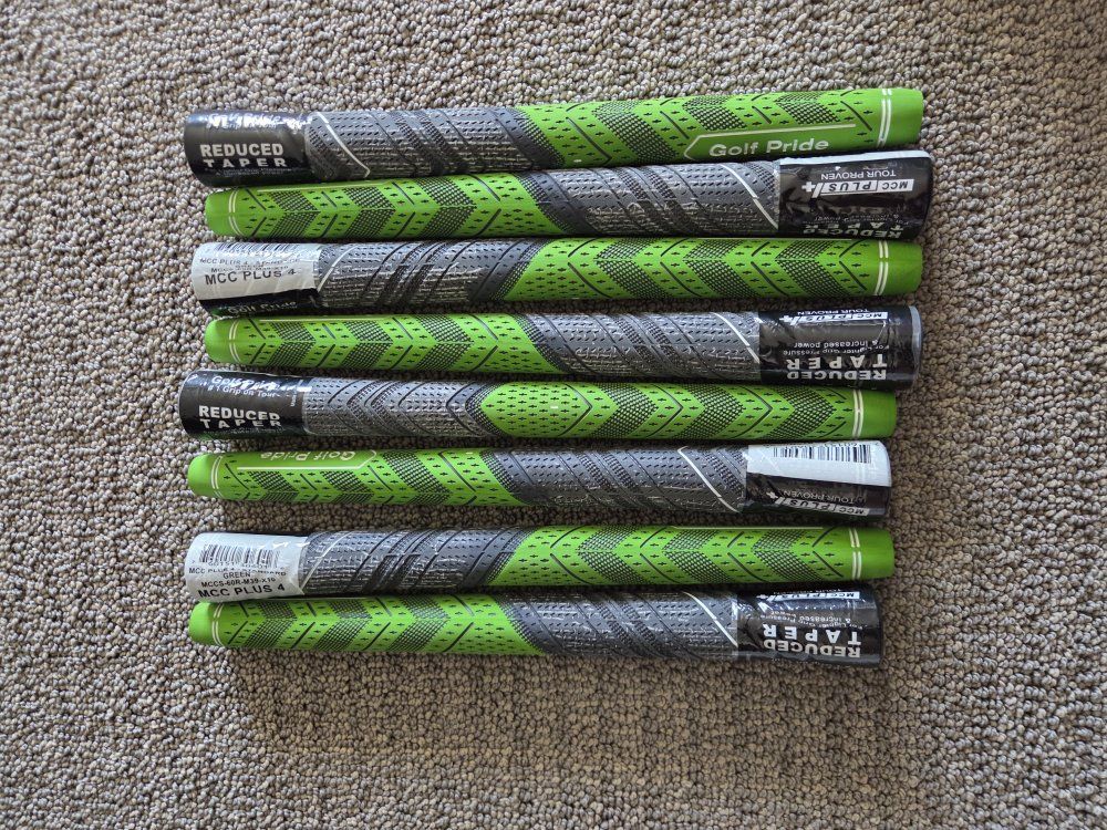 8 GolfPride MCC 4 Plus Grips