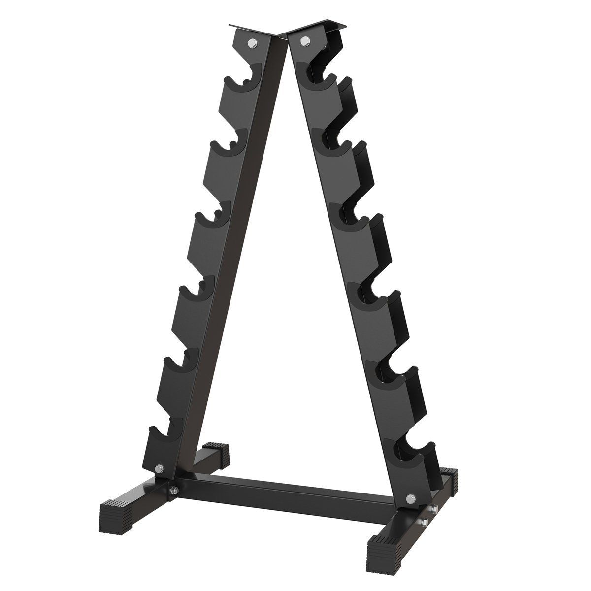 A-Frame Dumbbell Rack Sturdy Steel Weight Storage Stand