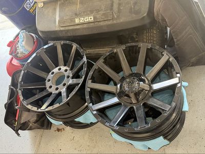 GMC Chevy 2500 3500 Fuel Contra Rims 22-10"
