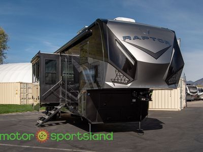 2026 Keystone Raptor 415 Toy Hauler Garage Bunkhouse Bunks Bunk House
