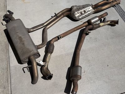 2019 Audi SQ5 Stock Cat Back Exhaust