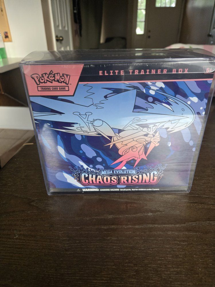 Pokemon ETB Chaos Rising Mega Evolution