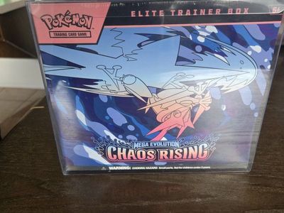 Pokemon ETB Chaos Rising Mega Evolution