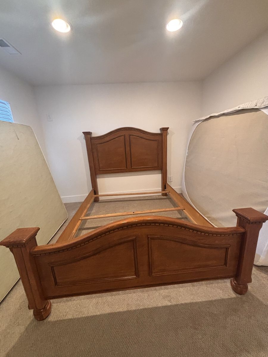Queen bed frame