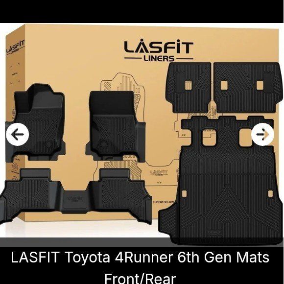 Floor Mats for Toyota 4 Runner (NEW)