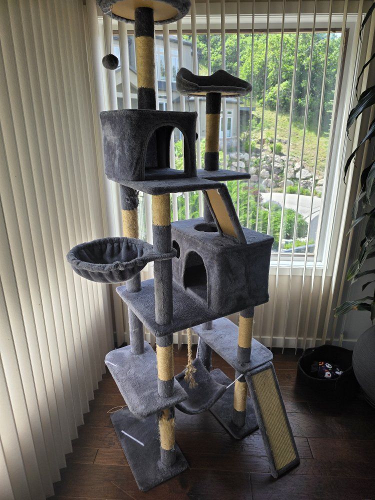 used cat tree. Big giant cat tree