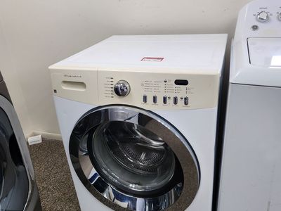 FRIGIDAIRE FRONTLOAD WASHER! WITH A FULL WARRANTY