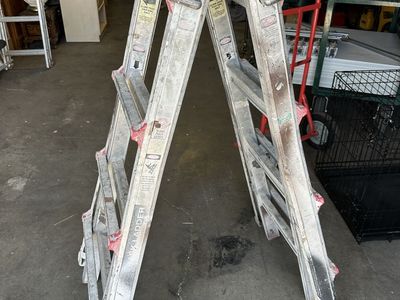 FRANKLIN 17 ft. Reach, Type IA, 300 lb. Multitask Ladder
