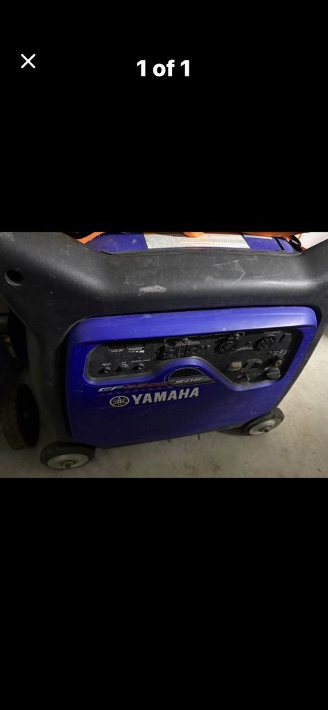 Yamaha 6300 Inverter/generator