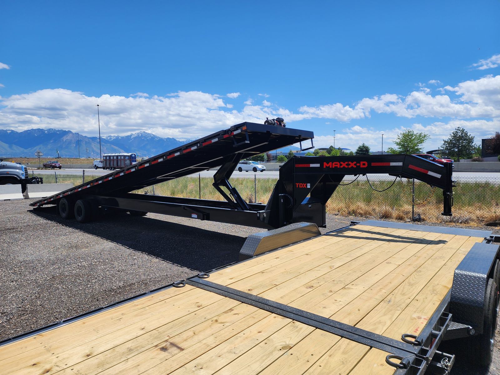 New Maxx D TDX Tilt Gooseneck Trailer