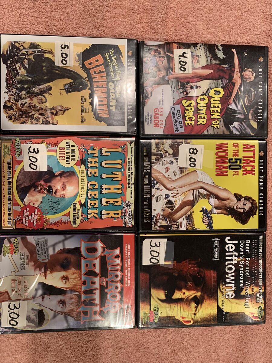 DVD's Comedy, Horror, MTV, In Living color and More