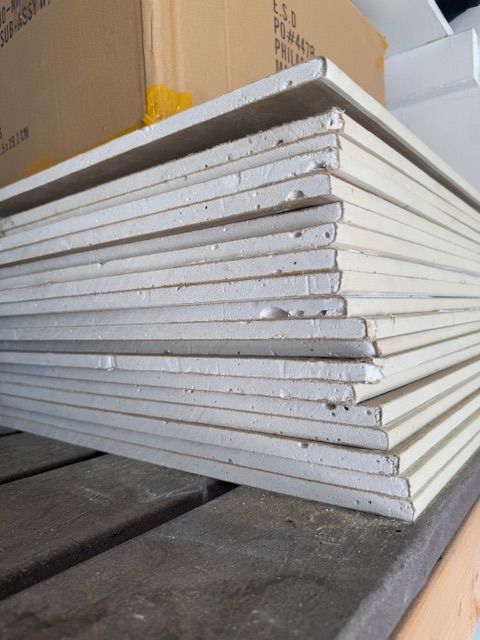 2’ X 4' FOOD GRADE CEILING TILES  WHITE