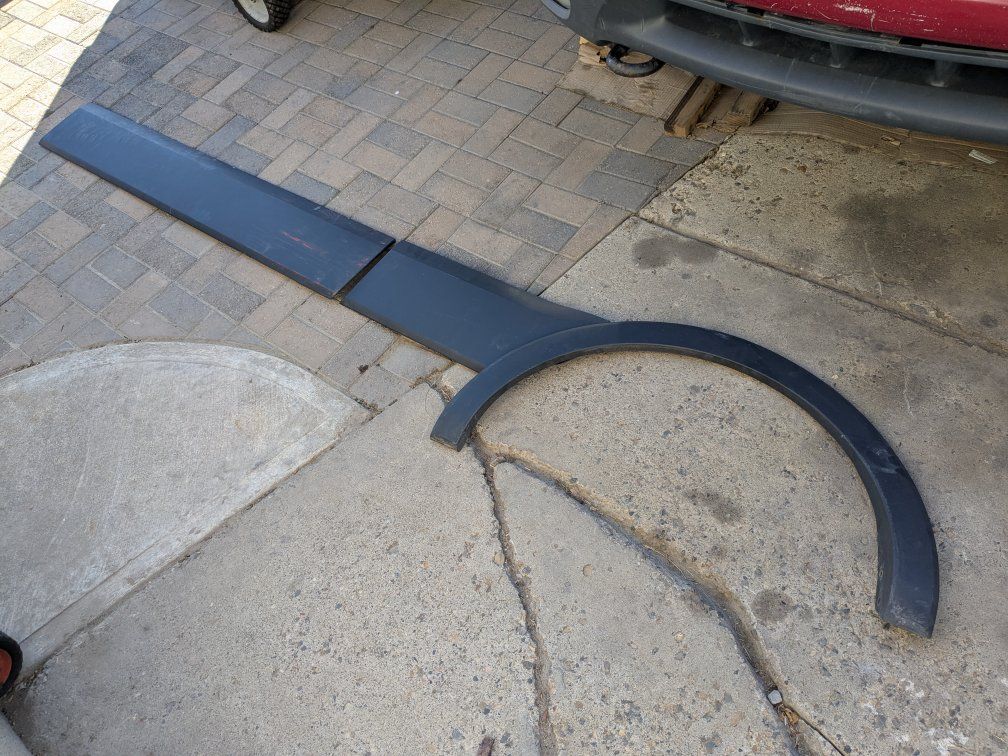 Ford Transit van 2015 2016 2019 body cladding 2018