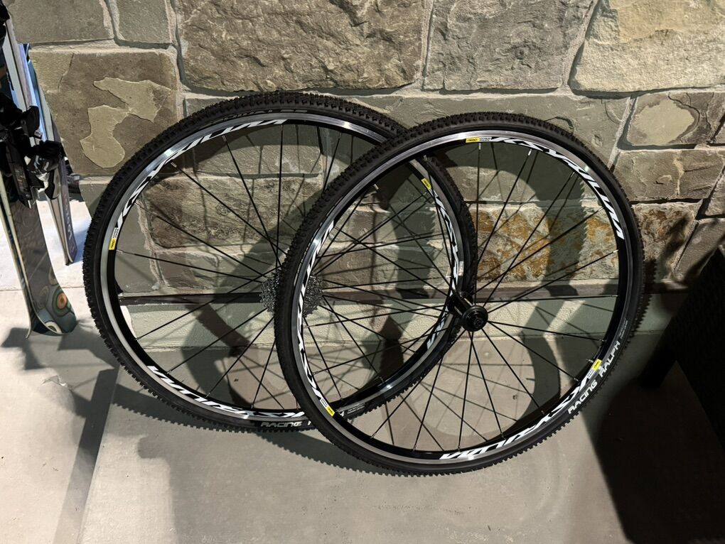 Mavic Wheels And Shwalbe Tires
