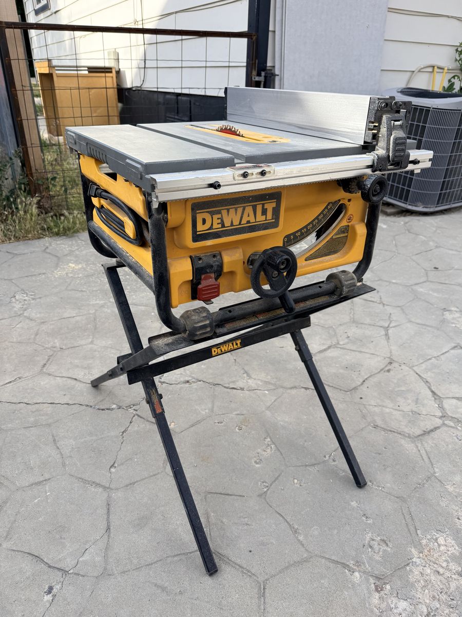 Dewalt portable table saw