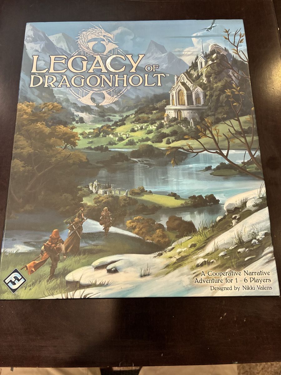 Legacy of Dragonholt Board Game - Fantasy Flight Games Cooperative Narrative Adventure