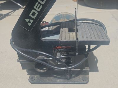 DELTA 31-080 1" Belt/5" Disc Sander 1/4HP 120V Benchtop Power Tool