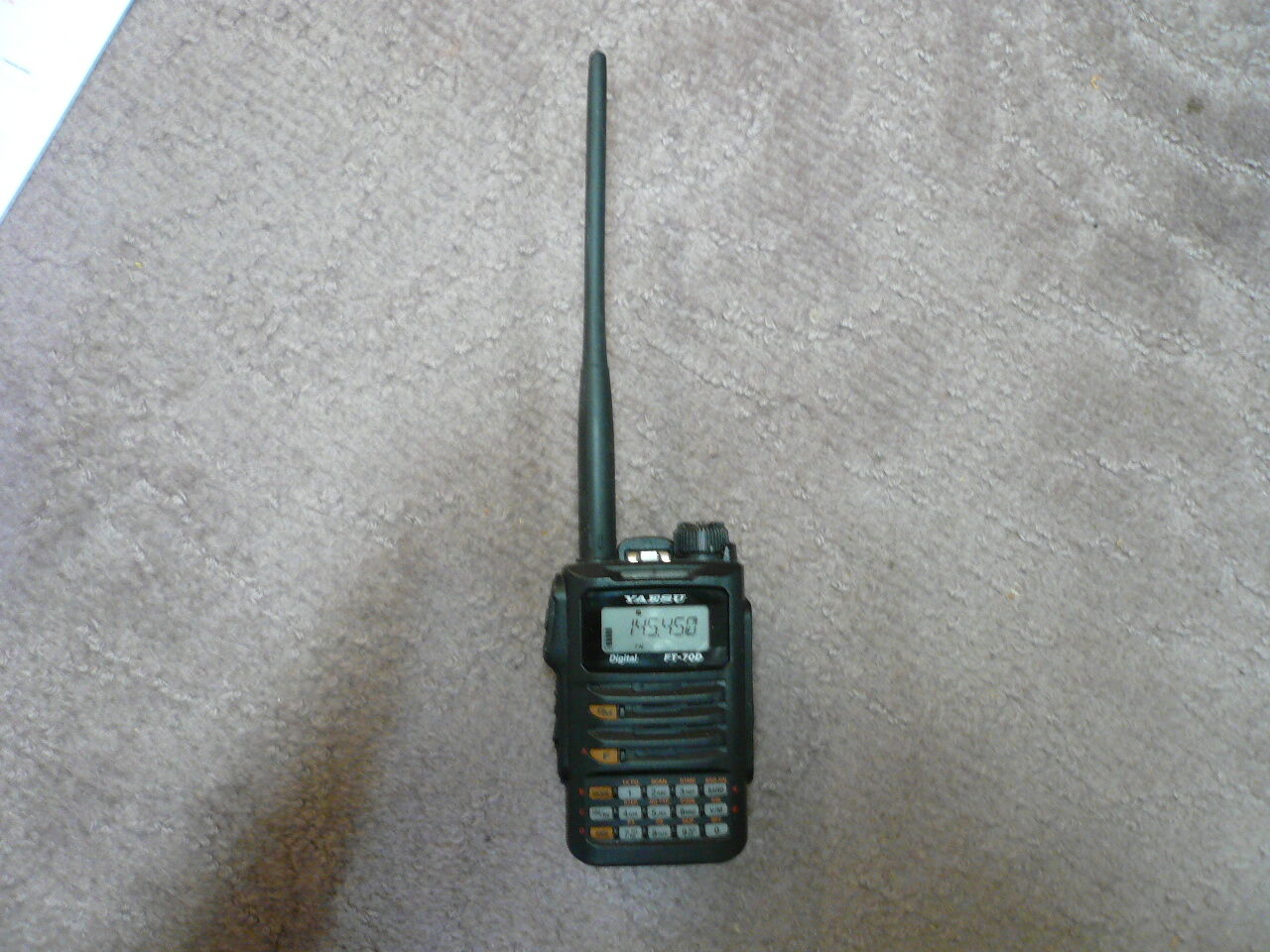 Yaesu FT-70DR Dual Band HT Radio