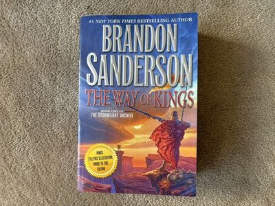 The Way of Kings, by Brandon Sanderson (paperback)