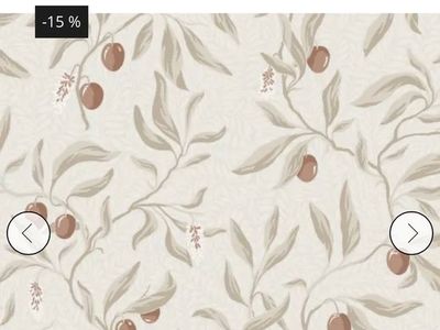 Sandberg Vinnie Linen Wallpaper Rolls S10190 - Villa Dalarö II Collection