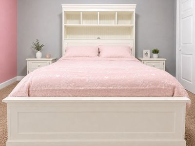 Full bed with storage