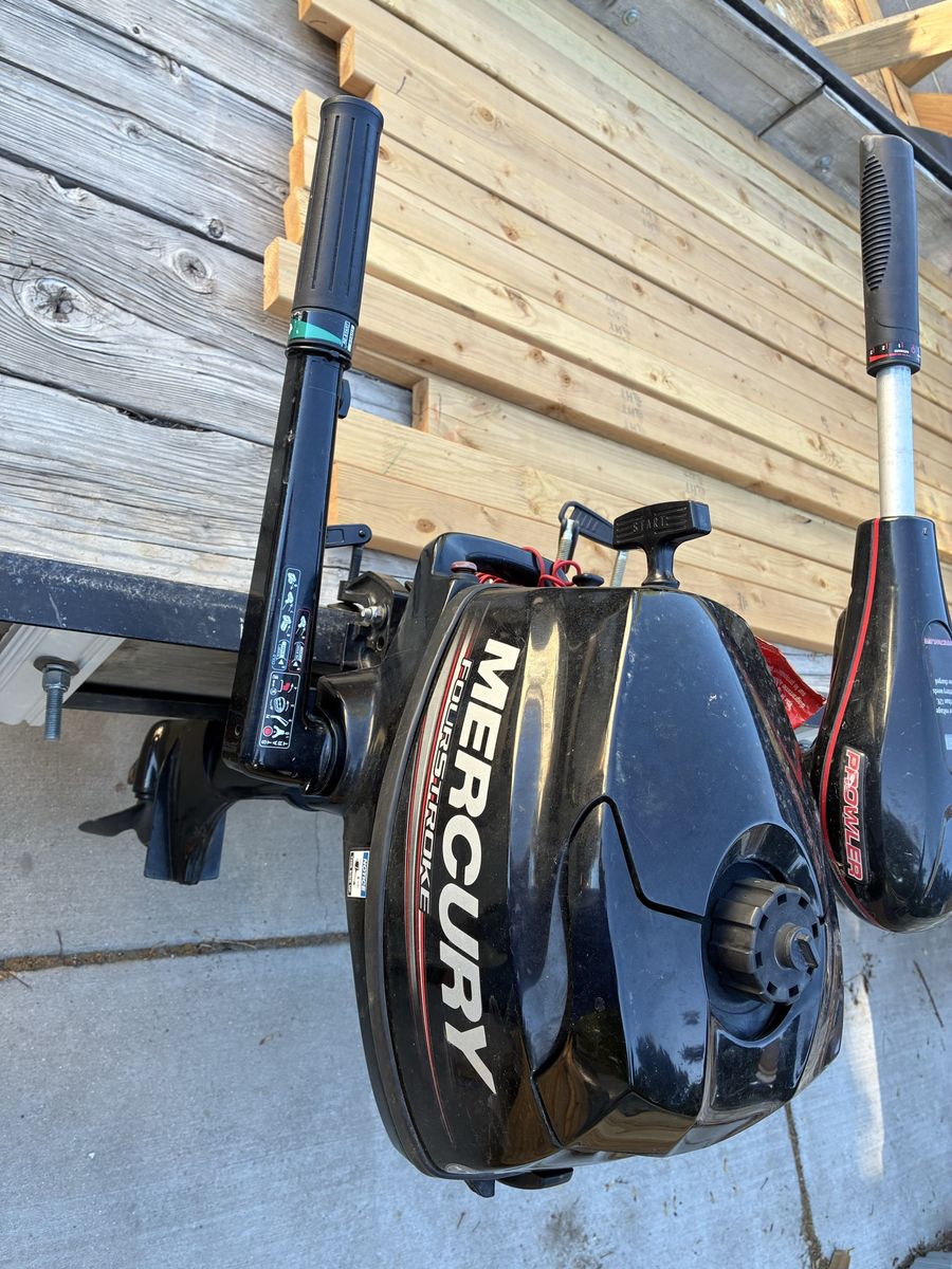 Mercury FourStroke Outboard Boat Motor 3.5 hp