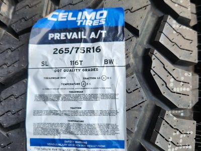 265/75r16 celimo prevail at