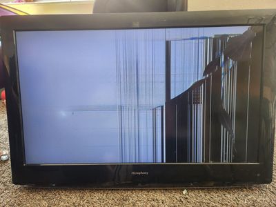Broken tv