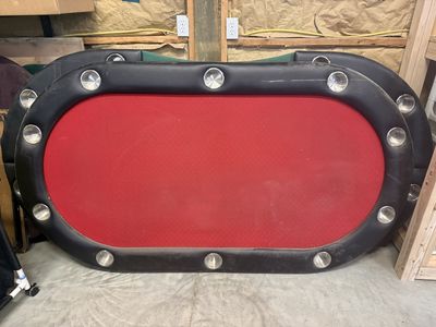 Poker table