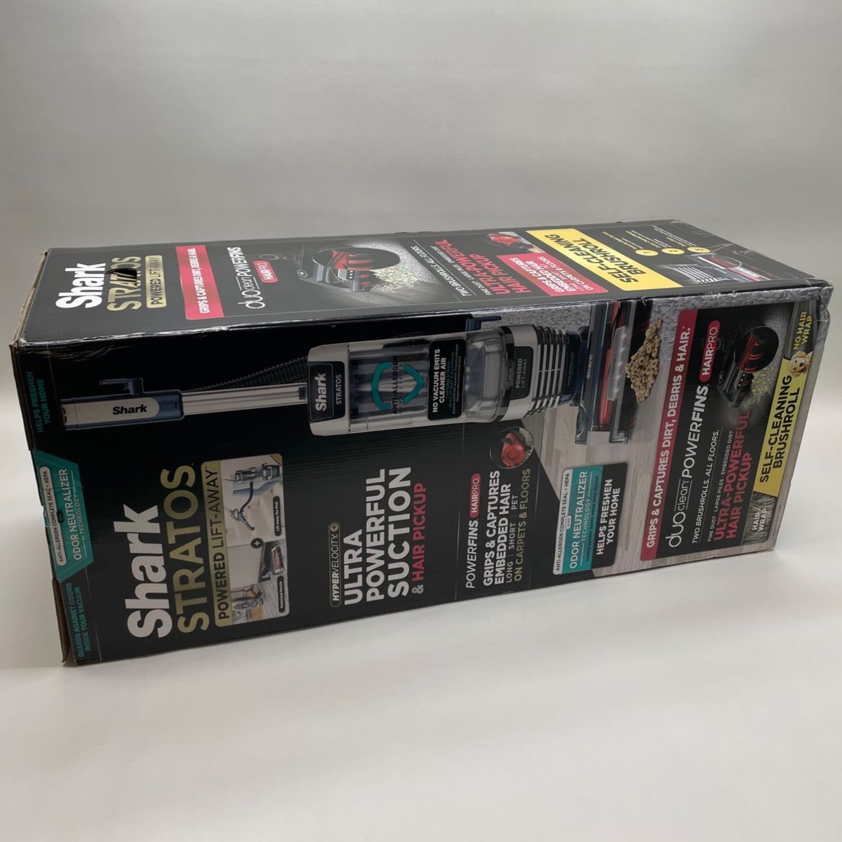 New Open Box Shark Stratos Powered Lift Away Vacuum AZ3002