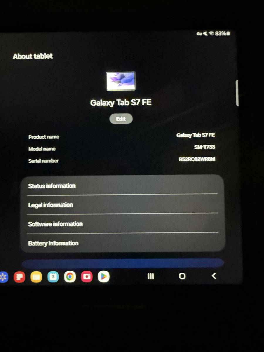 Samsung Galaxy Tab S7 FE