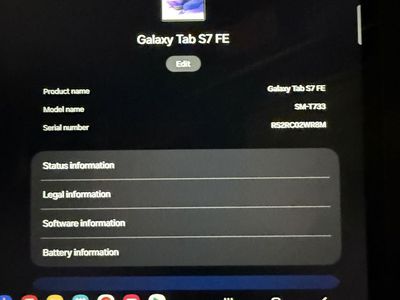 Samsung Galaxy Tab S7 FE