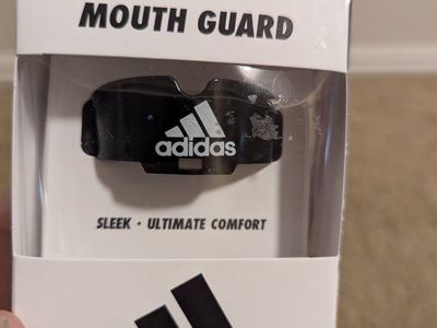 Adidas Mouth Guard One Size Fits All with Tether Included