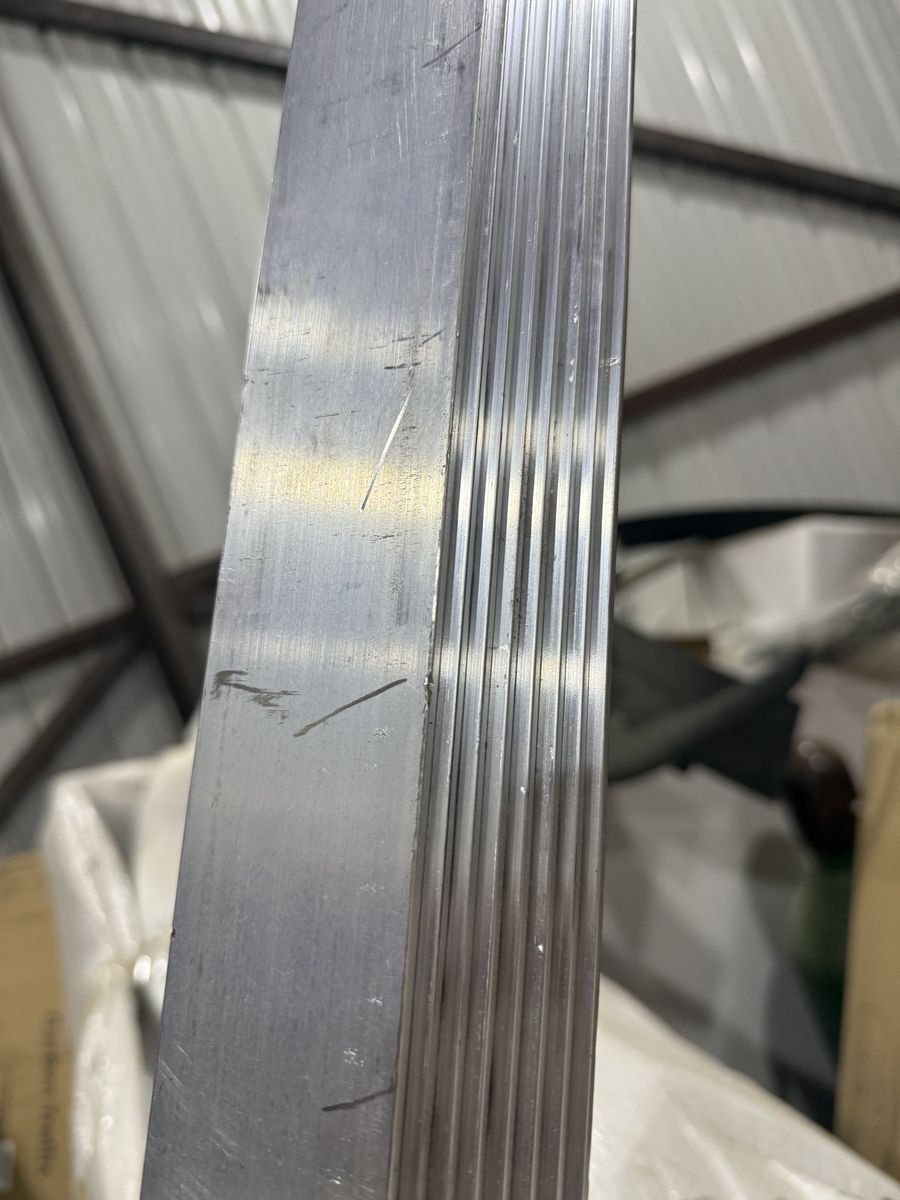 8 pieces 2”x2”x8’x1/8” aluminum angle