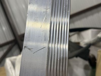 8 pieces 2”x2”x8’x1/8” aluminum angle