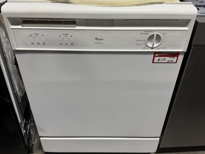 Whirlpool Quiet Partner I White Built-In Dishwasher