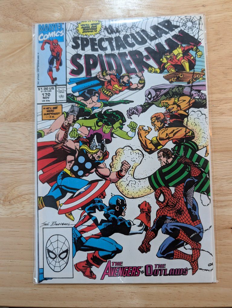 The Spectacular Spider-Man (Marvel, 1990) #170 Ave
