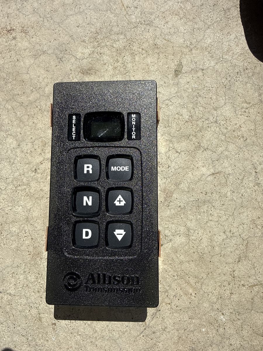 Push button shift selector