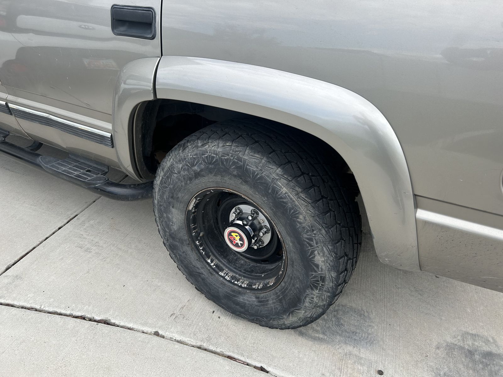 1999 k series fender flares and bumpers Rose Gold paint code 60