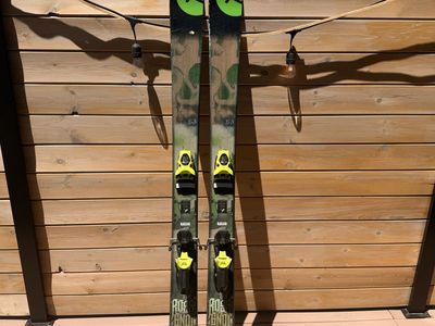 Rossignol S3 178cm Powder Skis 110mm Waist Tip/Tail Rocker w/ Bindings