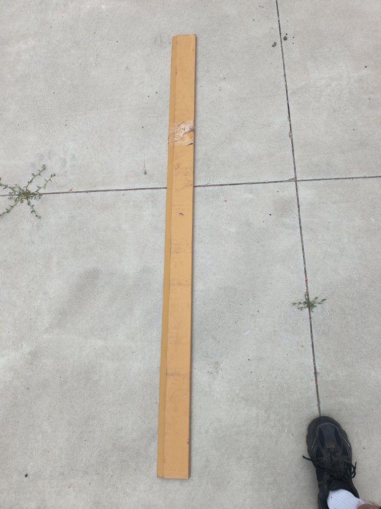 Single Bevel Skid Steer Bucket Cutting Edge Blade, 16 Mn Steel 66" X 4" X 1/2"