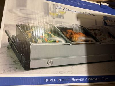 Buffett style electric food warmer