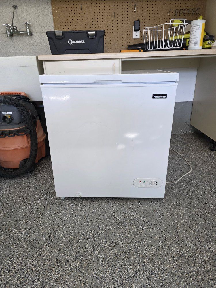 5 Cubic Foot Magic Chef Freezer