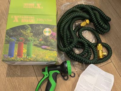 New in box 50FT Expandable Garden Hose