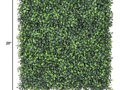 Boxwood wall panels