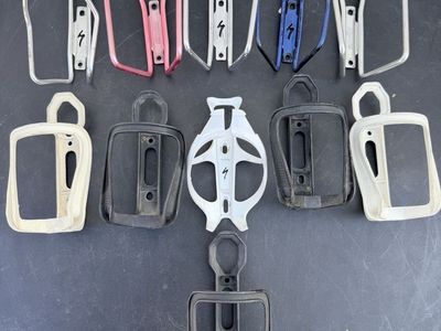 Lot of Used Specialized Bicycle Water Bottle Cages Assorted Colors