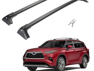 Roof Rack Crossbars for Toyota Highlander 20-25