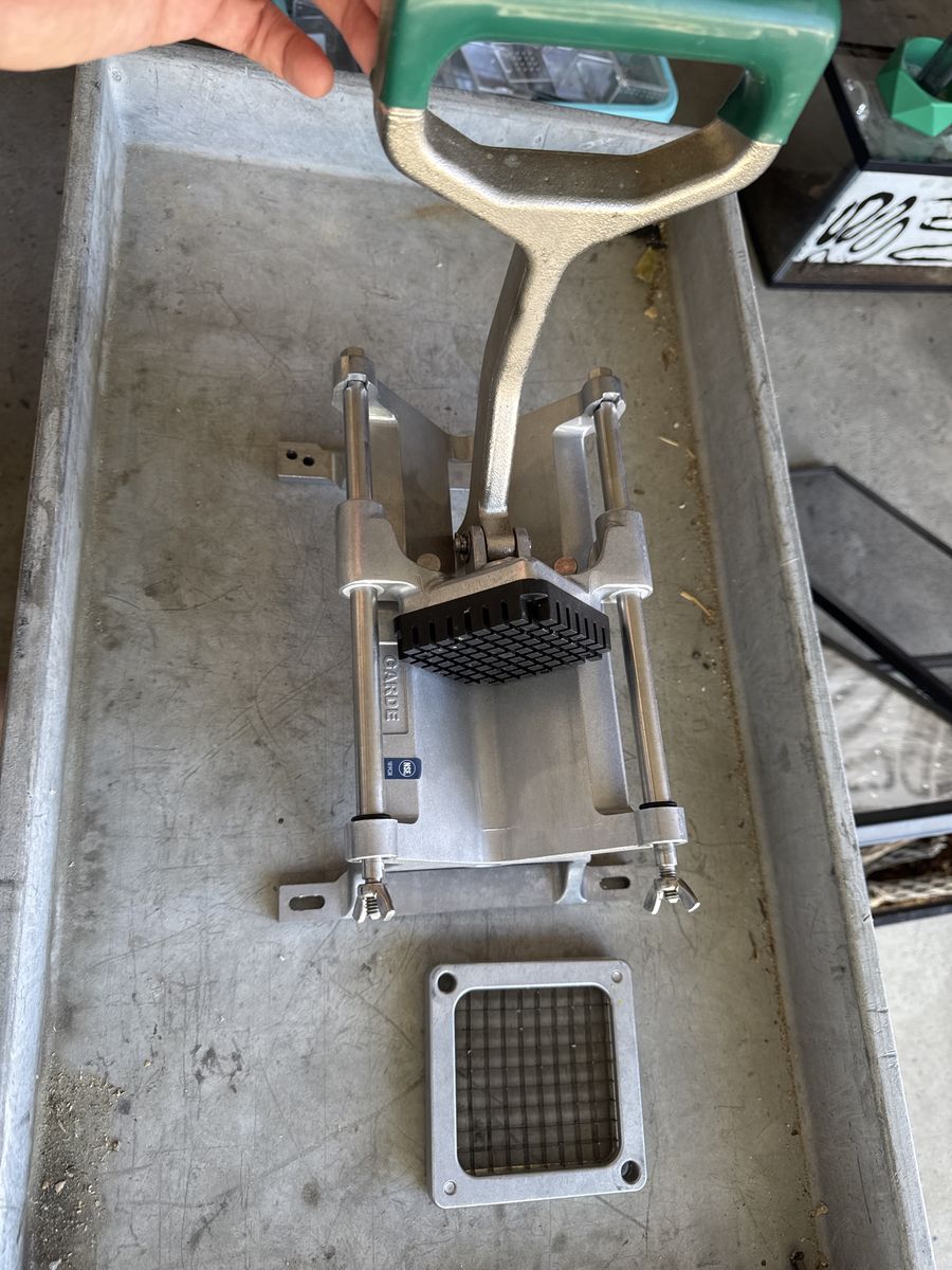 Garde 3/8 potato slicer fries