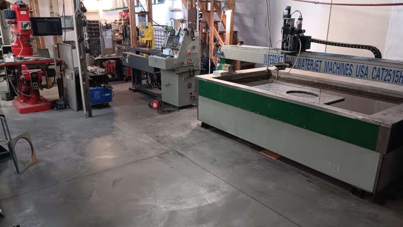 CNC Waterjet cutting